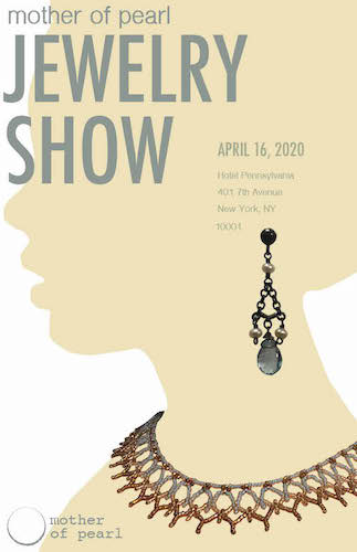 Mother of Pearl Jewelry Show Poster